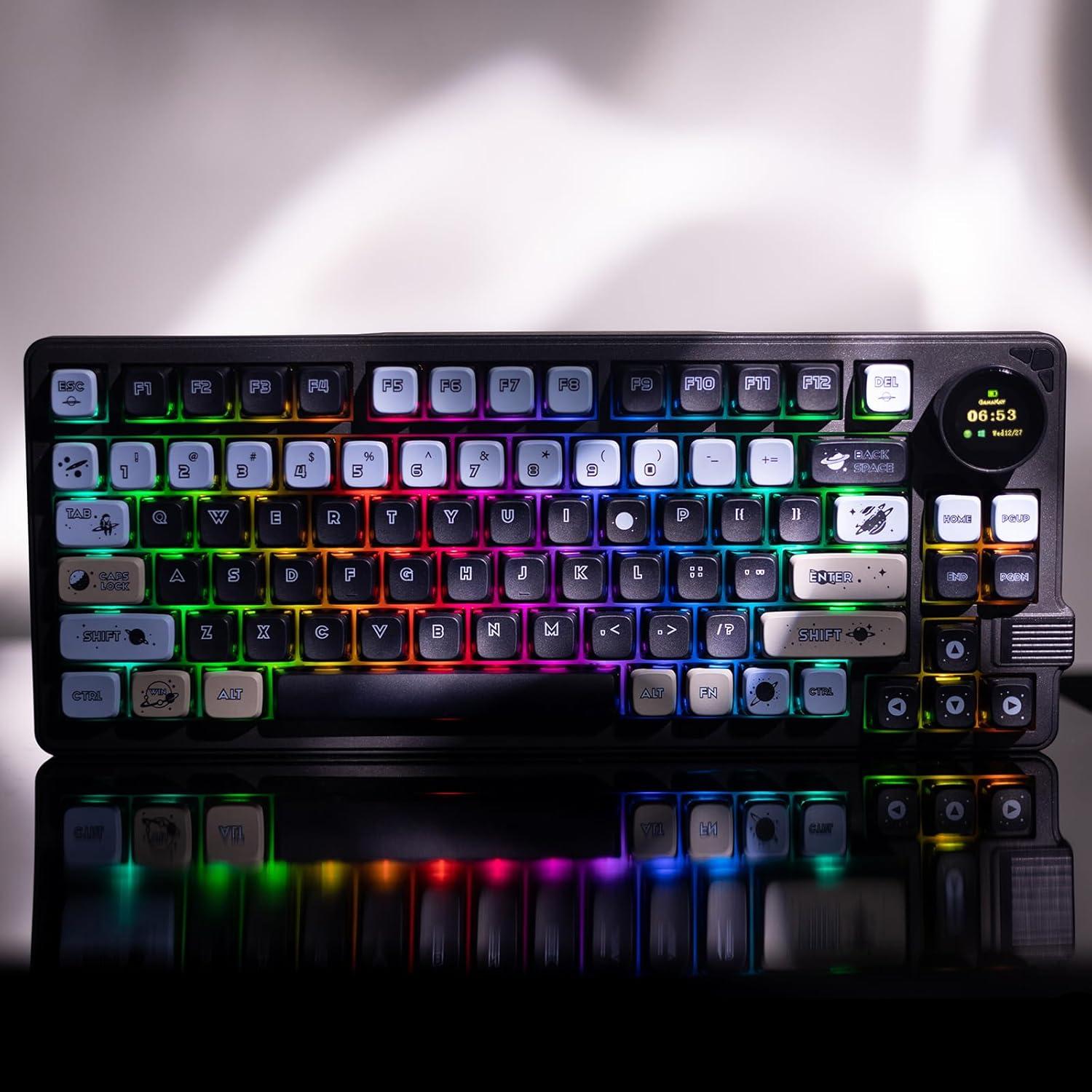 Teclado Mecánico GK GAMAKAY LK75 75% Bluetooth RGB 83 Teclas