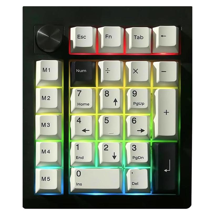 Teclado Numérico Inalámbrico BOYI GMK26 RGB Recargable
