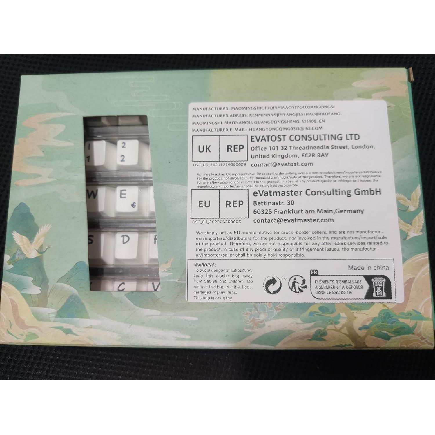 Juego de Teclas PBT 138 Teclas XDA Leche con Miel Sumgsn