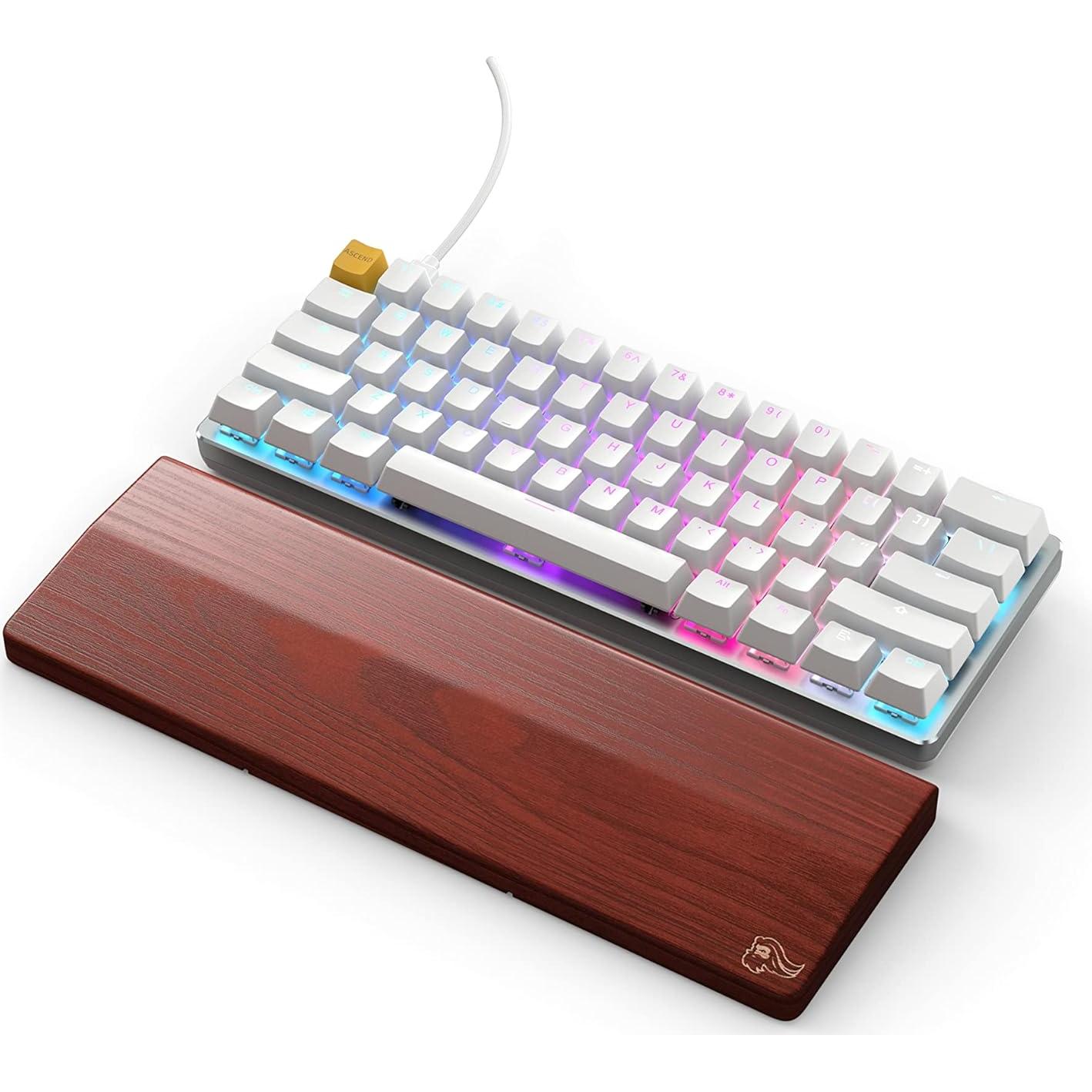 Teclado Mecánico Glorious GMMK Hielo Blanco Compacto