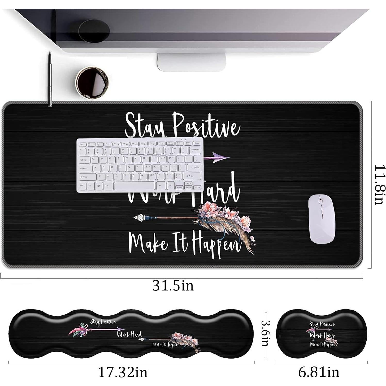 Juego de Reposamuñecas Ergonómico DSRGRGFDJ 4 en 1