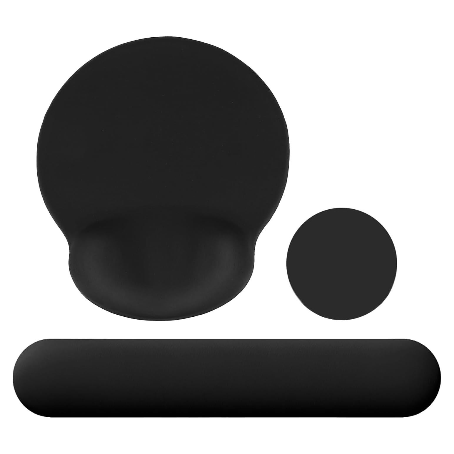 Alfombrilla de Ratón Ergonómica Lvtree con Reposamuñecas Negro