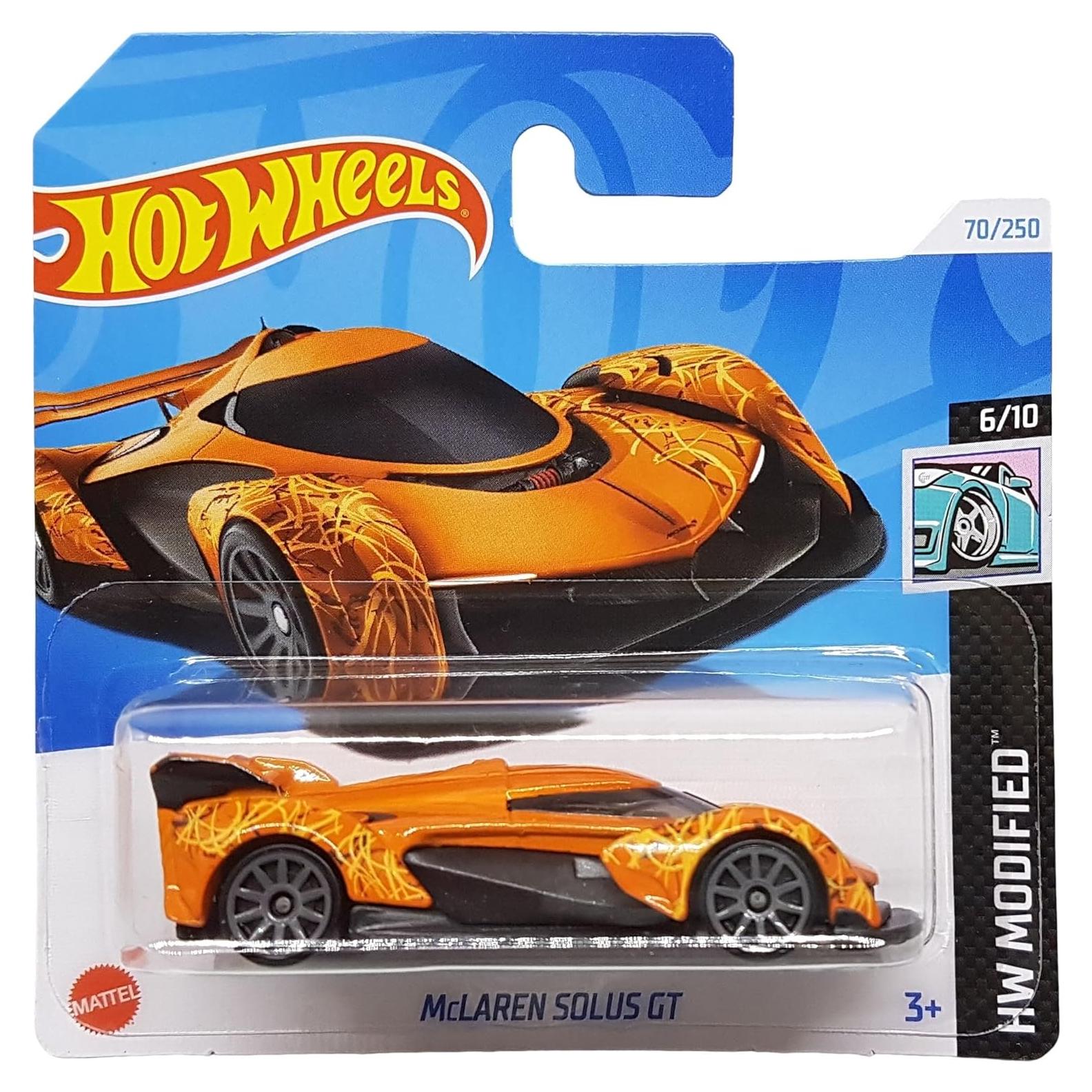 Hot Wheels McLaren Solus GT Naranja 1:64 Coche Coleccionable