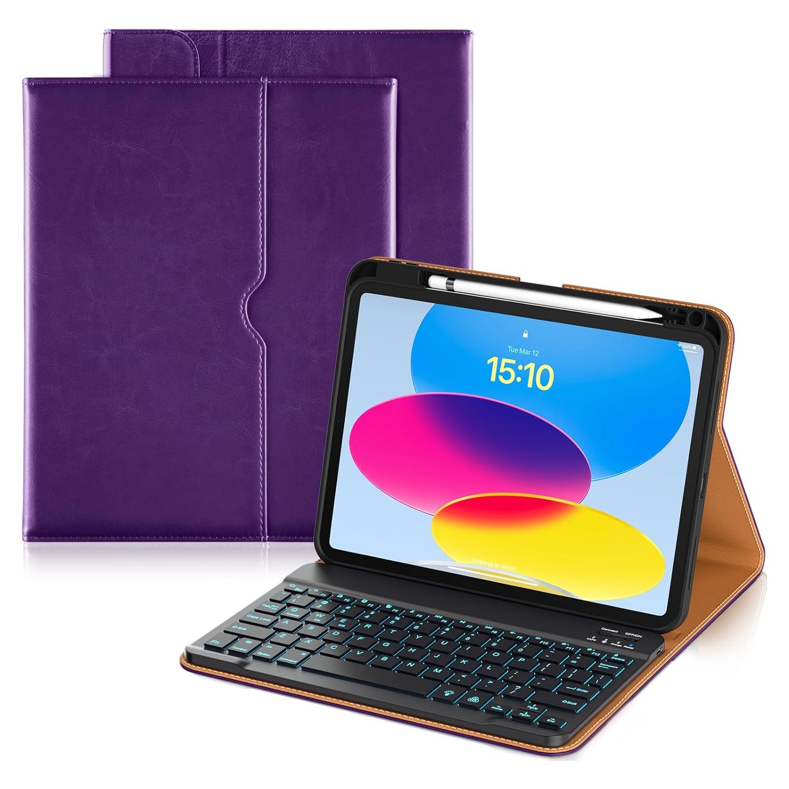 Funda con Teclado Inalámbrico DTTO para iPad 11" A16 2025/2022