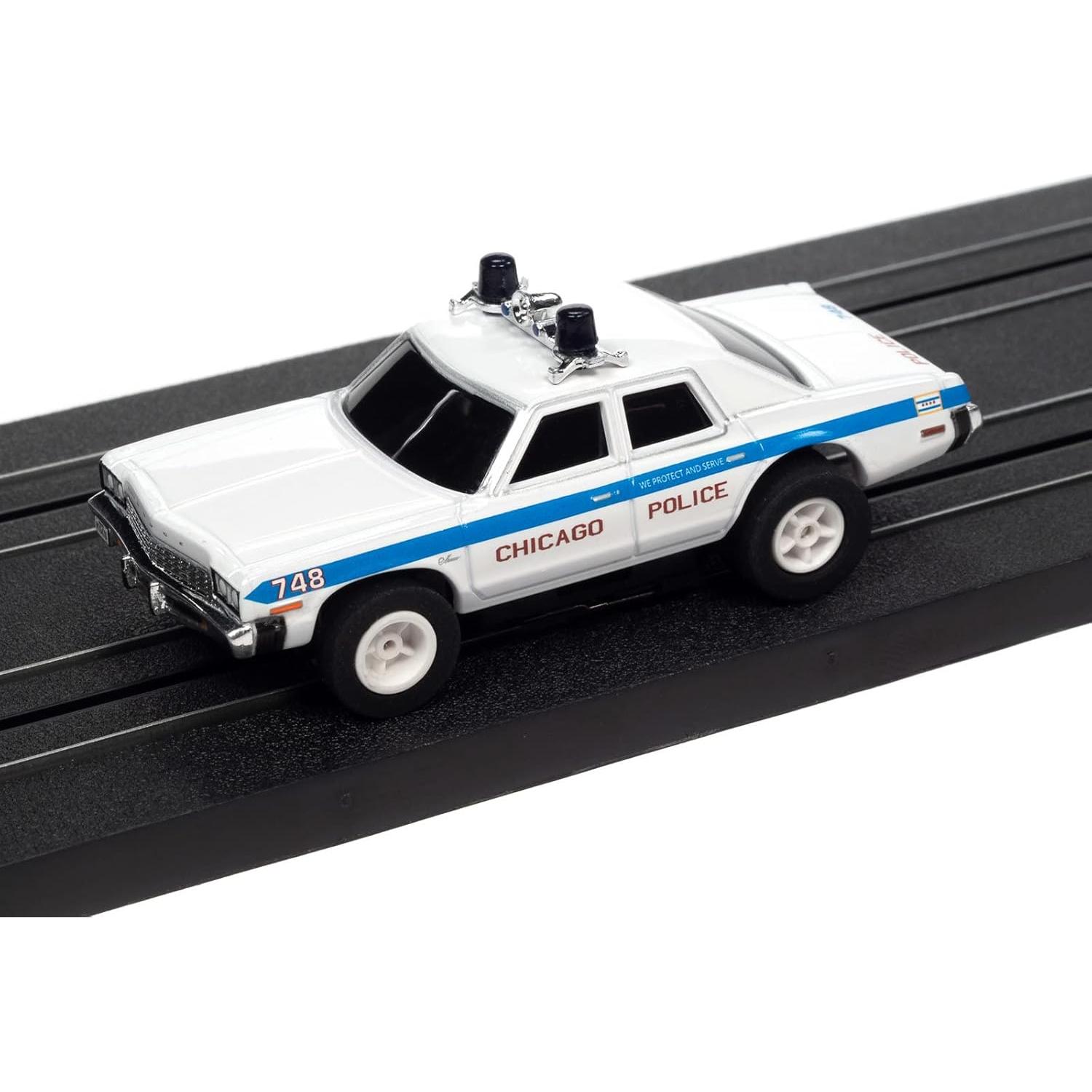 Coche de Slot Auto World 1974 Dodge Monaco Policía HO