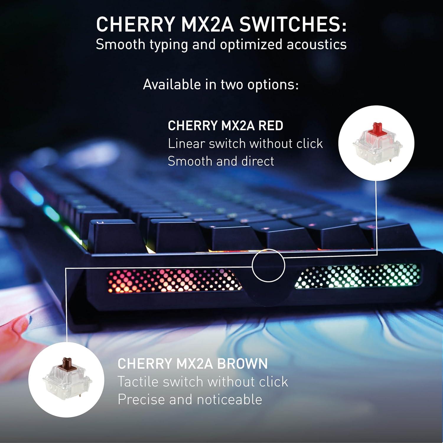 Teclado Mecánico CHERRY XTRFY MX 3.1 RGB Interruptores MX2A