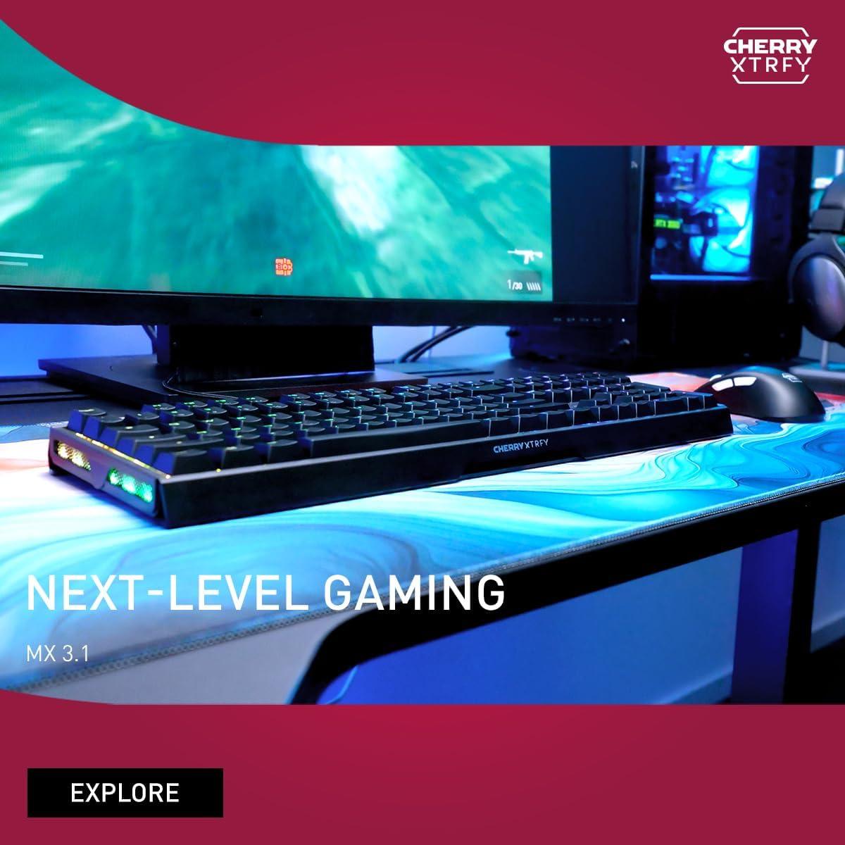 Teclado Mecánico CHERRY XTRFY MX 3.1 RGB Interruptores MX2A