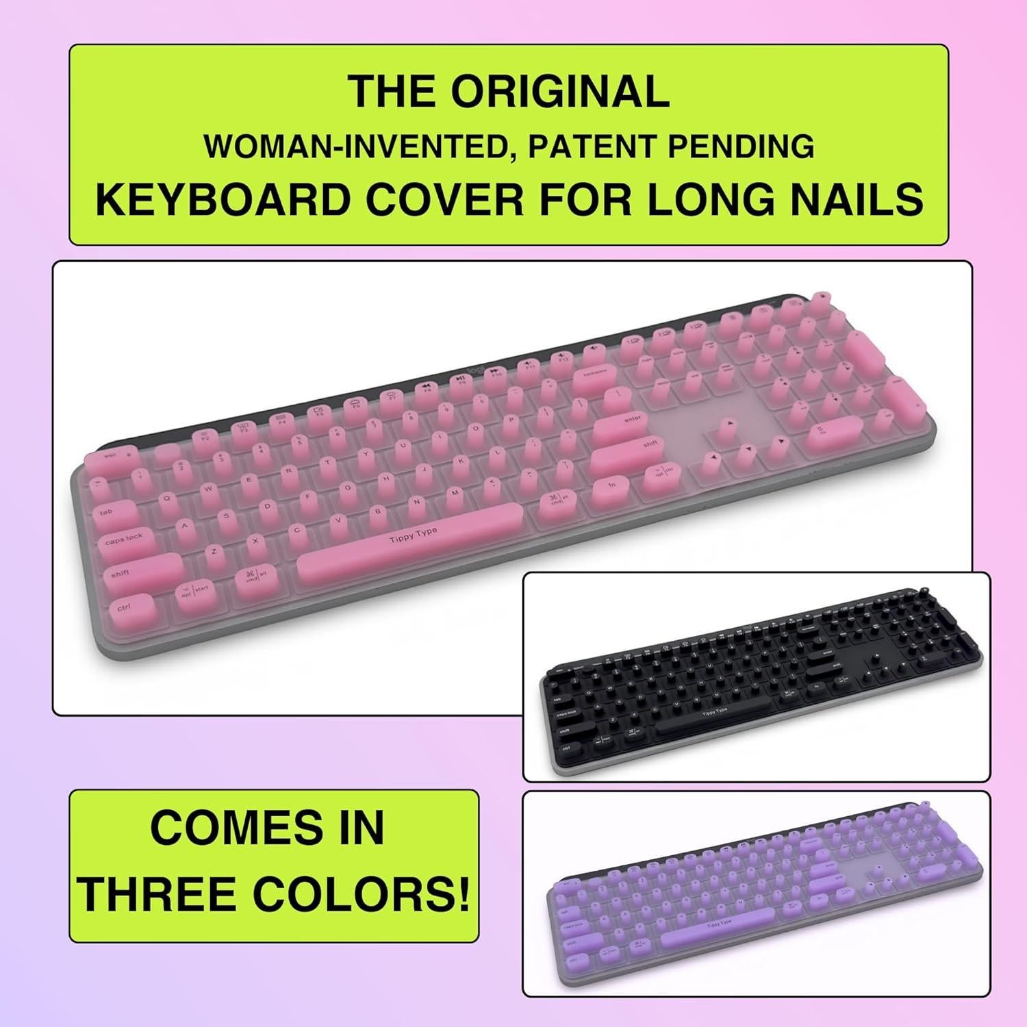 Cubierta de Teclado Silicona Tippy Type para Logitech MX Keys S