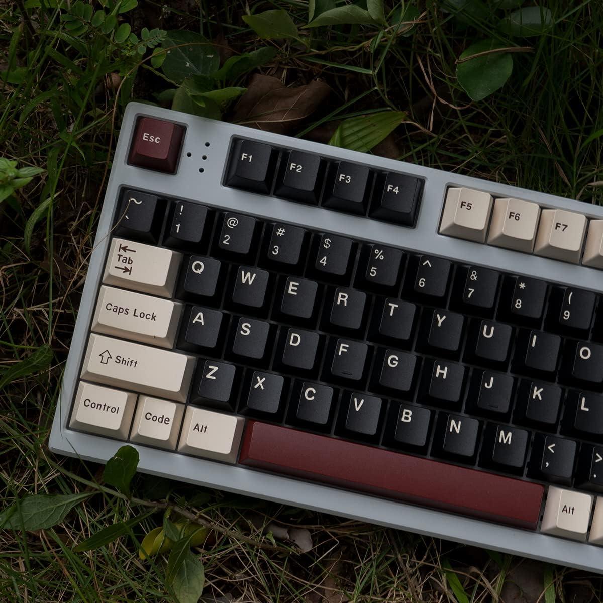 Juego de Teclas Mintcaps Roma Negro 173 Teclas Cherry MX