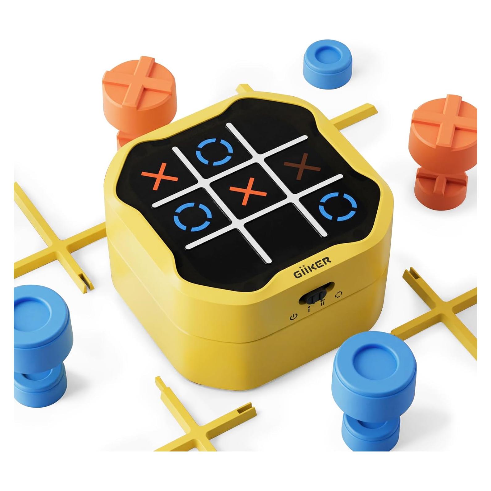 Juego GiiKER Tic Tac Toe Bolt 3 en 1 Portátil para Viajes