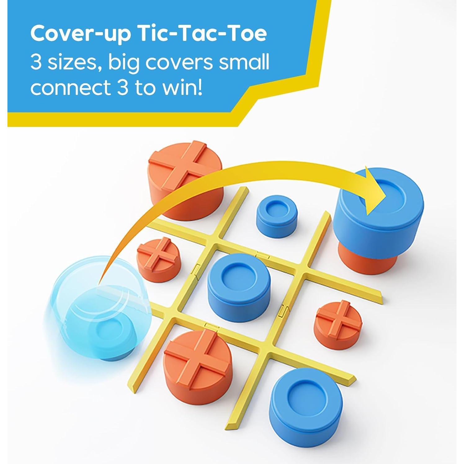 Juego GiiKER Tic Tac Toe Bolt 3 en 1 Portátil para Viajes