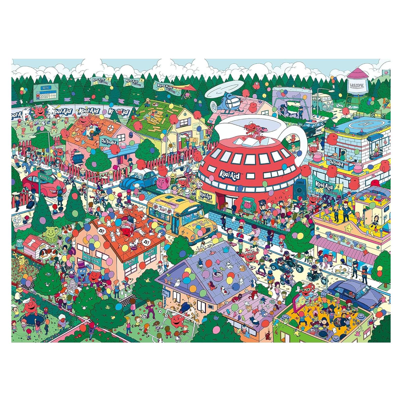 Rompecabezas Kool-Aid Man 500 Piezas 60,96 x 45,72 cm