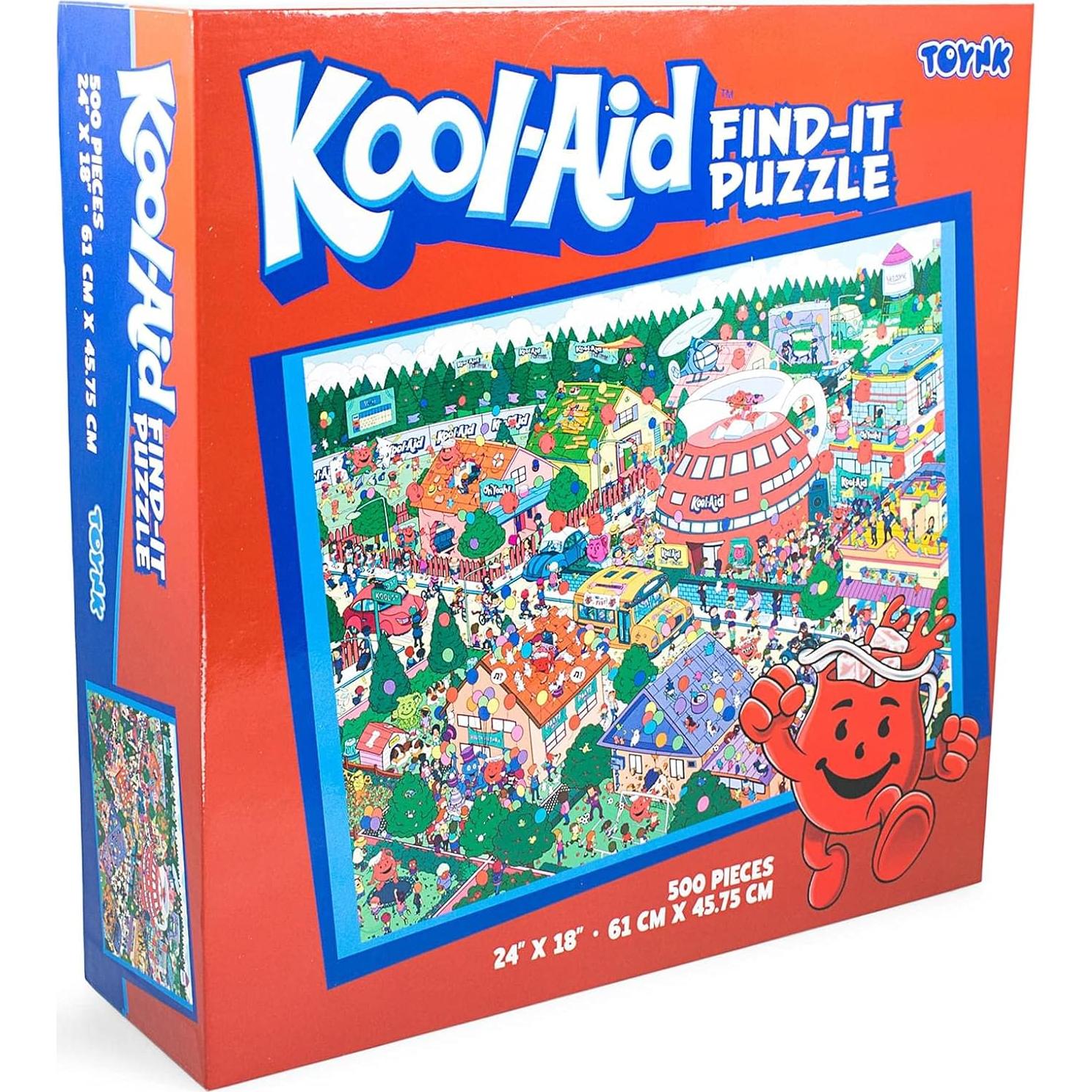 Rompecabezas Kool-Aid Man 500 Piezas 60,96 x 45,72 cm