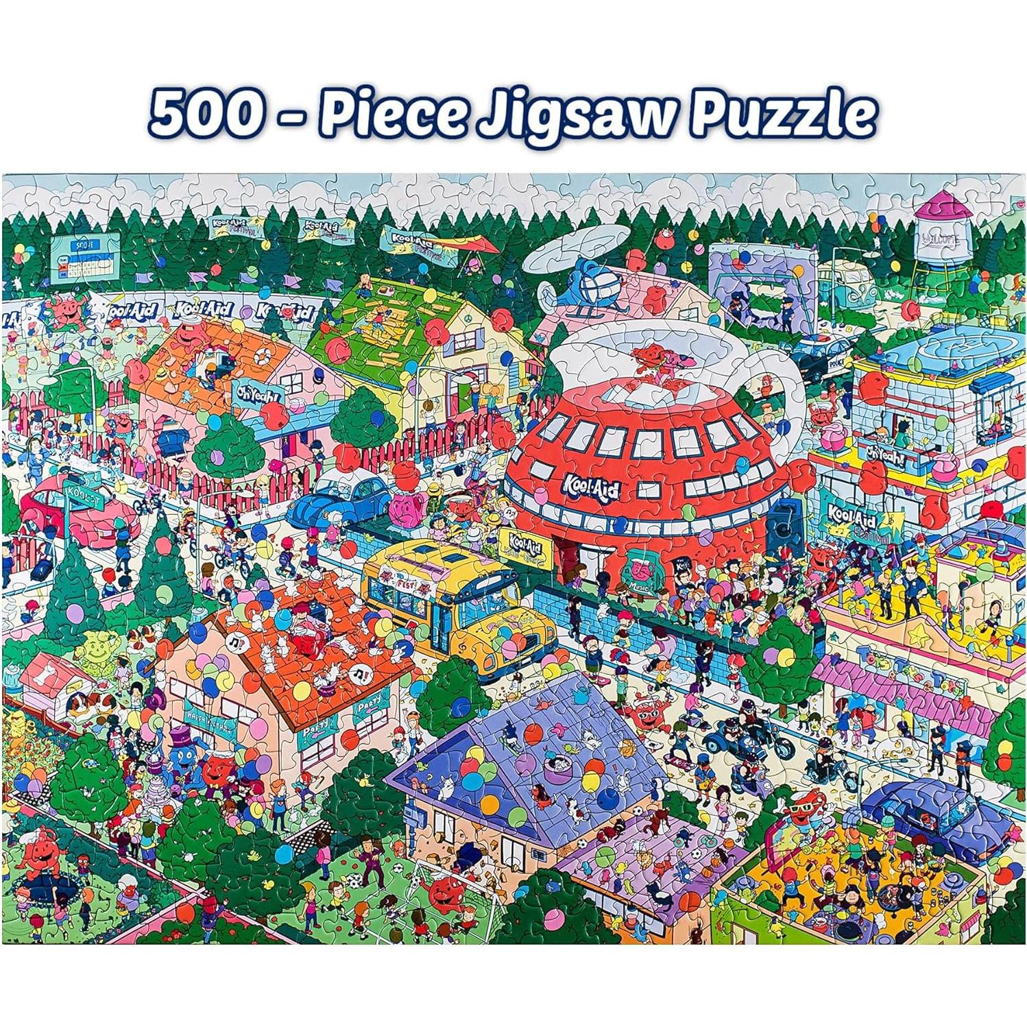 Rompecabezas Kool-Aid Man 500 Piezas 60,96 x 45,72 cm
