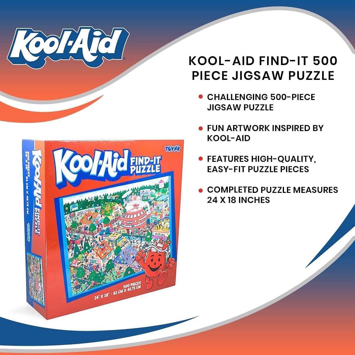 Rompecabezas Kool-Aid Man 500 Piezas 60,96 x 45,72 cm