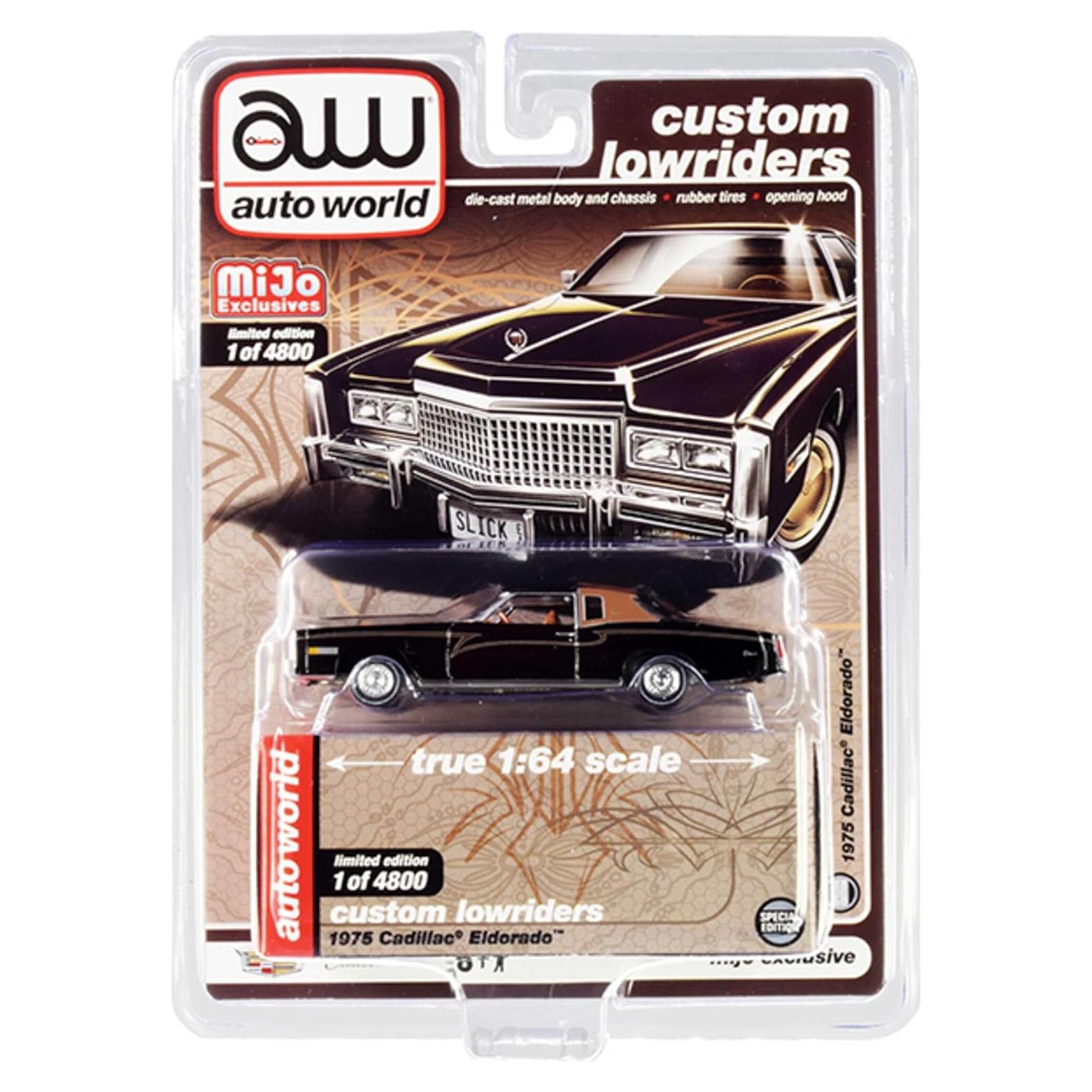 Auto World Cadillac Eldorado 1975 Diecast 1:64 Ed. Limitada