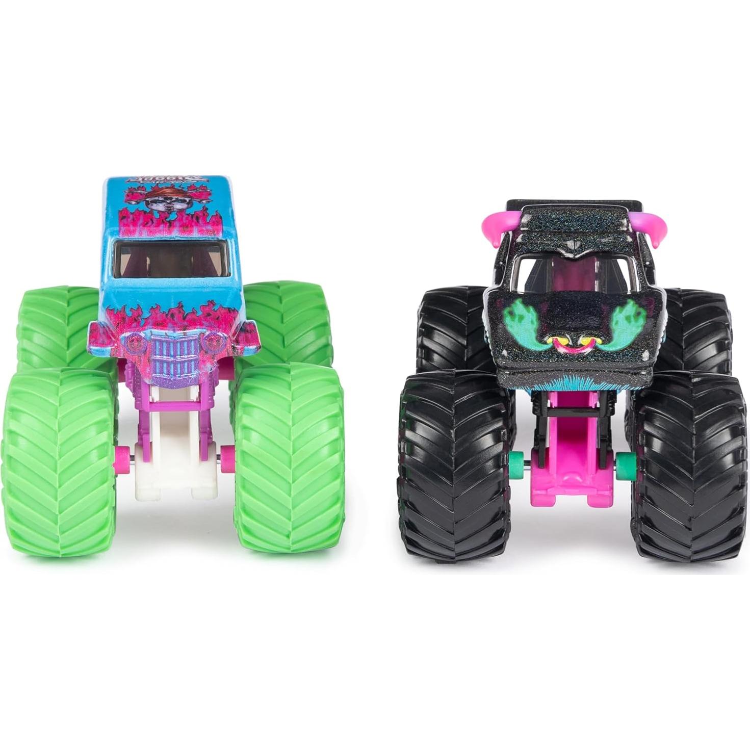 Monster Jam Camiones Monstruo Nitro Neon 1:64 Spin Master