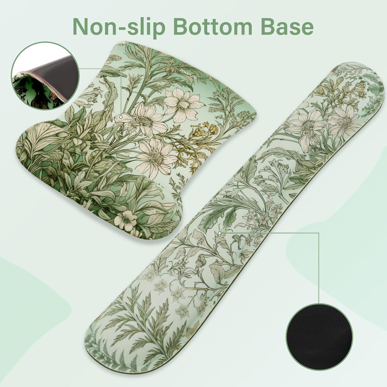 Alfombrilla de Teclado y Ratón MOSISO Ergonómica 90x40cm