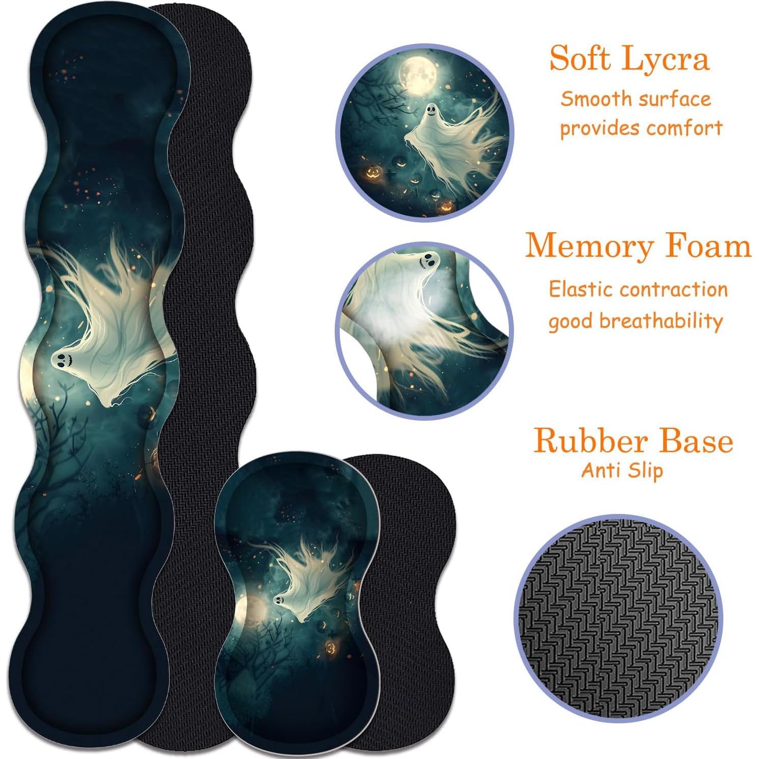 Alfombrilla de Ratón XXL Ergonómica VSHSEEOM + Reposamuñecas