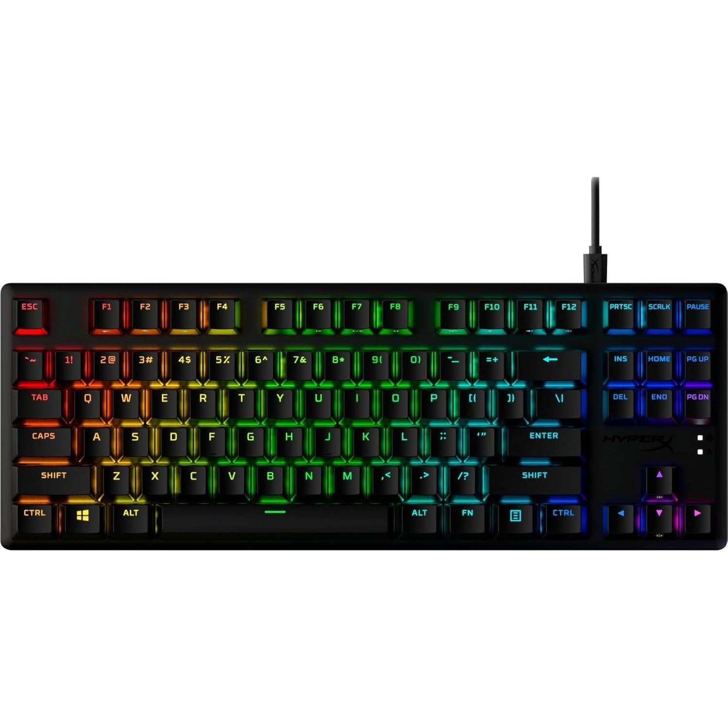 Teclado Mecánico Gaming HyperX Alloy Origins PBT RGB 0.9kg