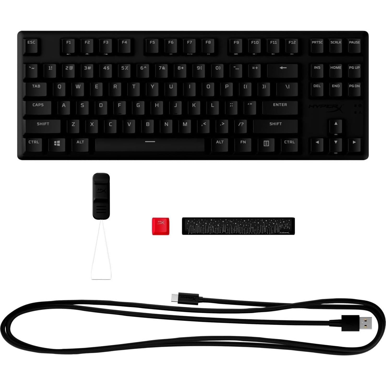 Teclado Mecánico Gaming HyperX Alloy Origins PBT RGB 0.9kg