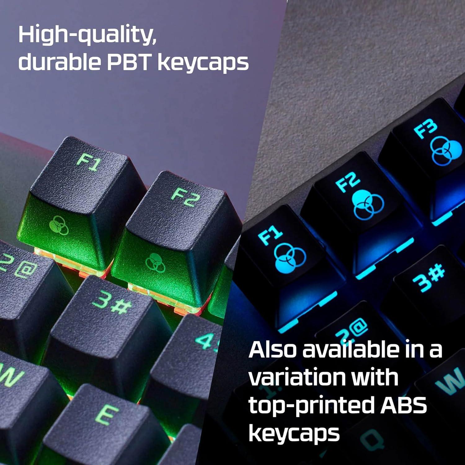 Teclado Mecánico Gaming HyperX Alloy Origins PBT RGB 0.9kg