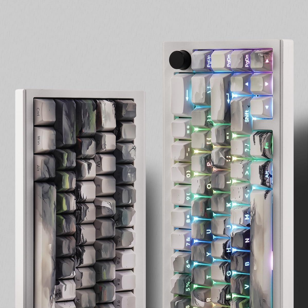 Juego de Teclas Mecánicas JOMKIZ PBT 135 Teclas Perfil Cherry