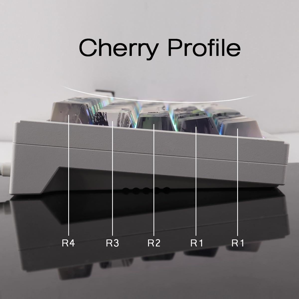 Juego de Teclas Mecánicas JOMKIZ PBT 135 Teclas Perfil Cherry