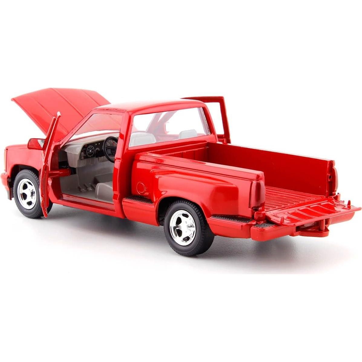 Camioneta Diecast Motormax GMC Sierra GT 1500 1:24 Negro