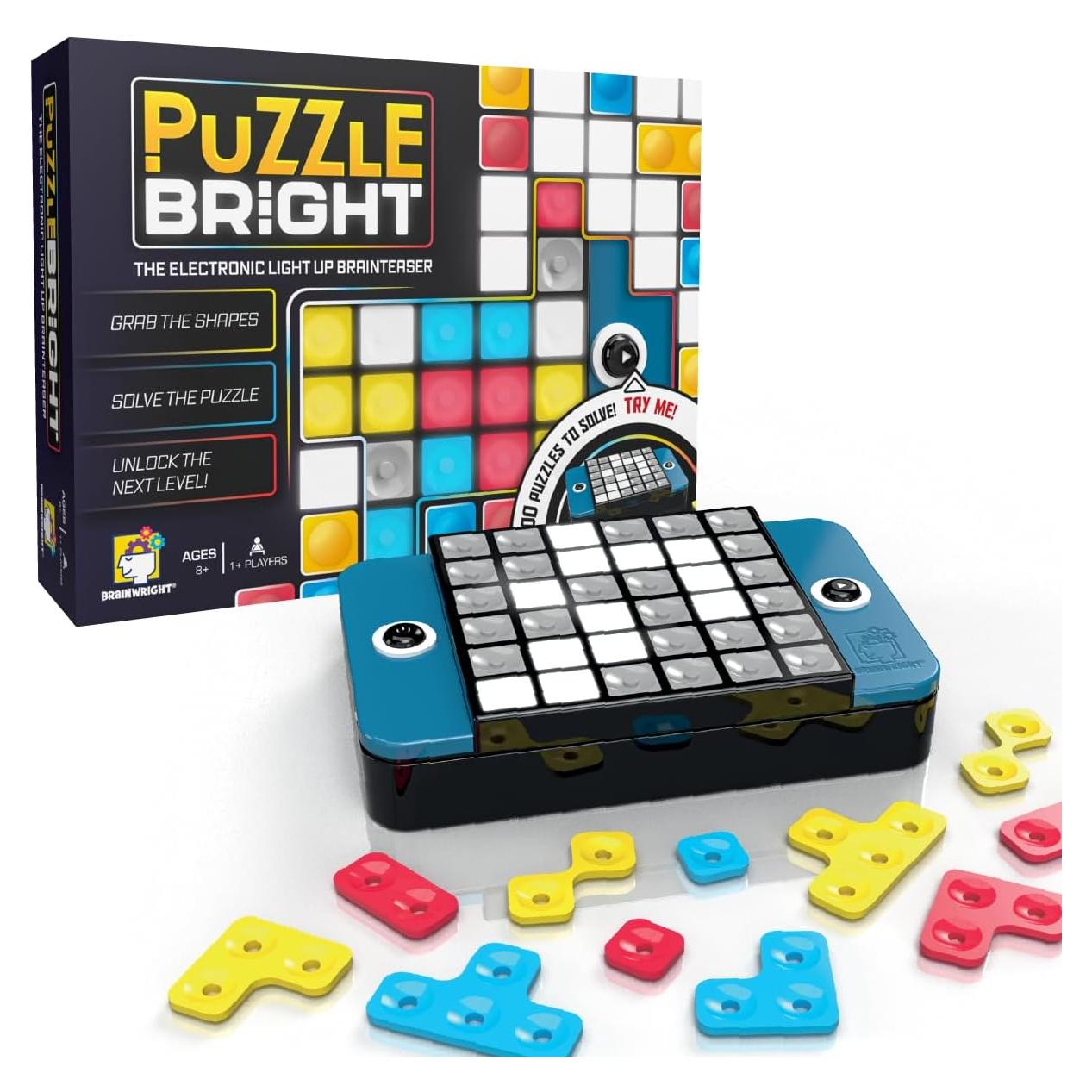 Puzzle Bright Brainwright - Rompecabezas Iluminado 300+ Desafíos