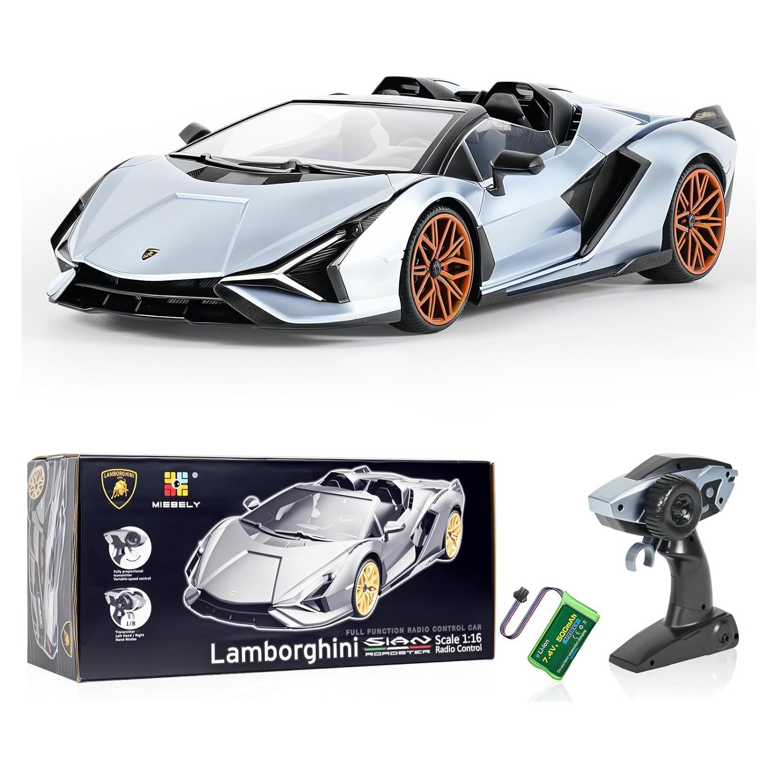 Coche de Control Remoto Lamborghini Sian 1:16 JIANFENGYUAN 12km/h
