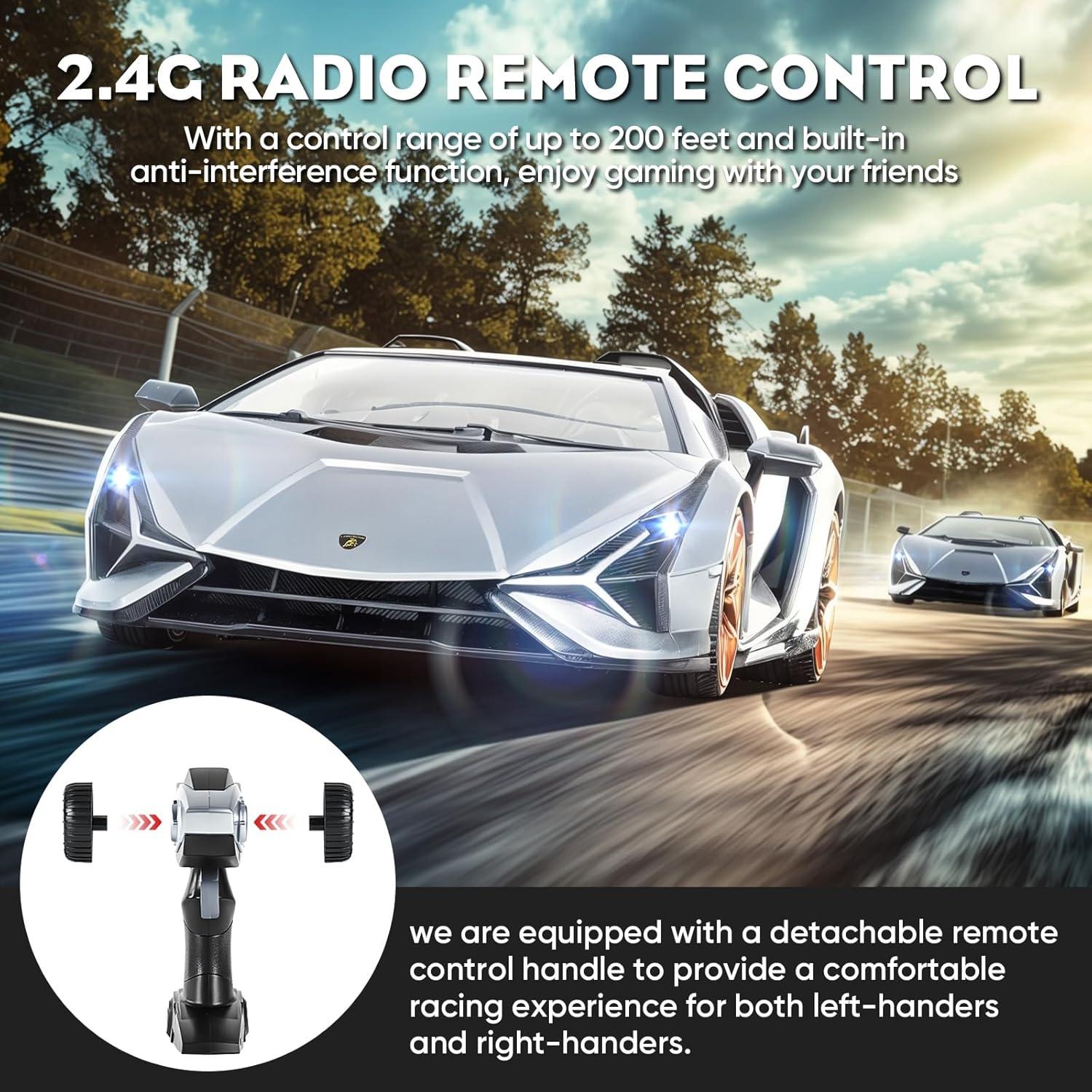 Coche de Control Remoto Lamborghini Sian 1:16 JIANFENGYUAN 12km/h