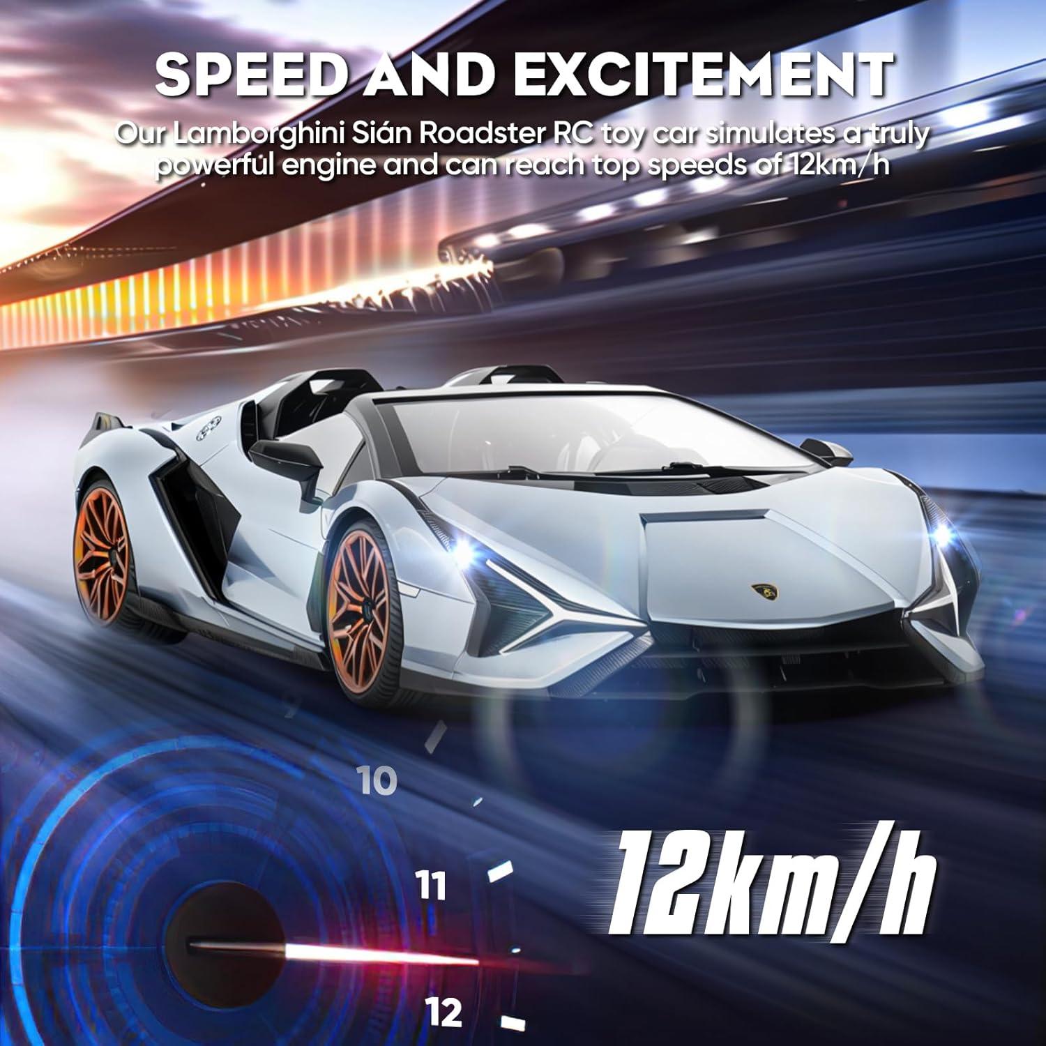 Coche de Control Remoto Lamborghini Sian 1:16 JIANFENGYUAN 12km/h