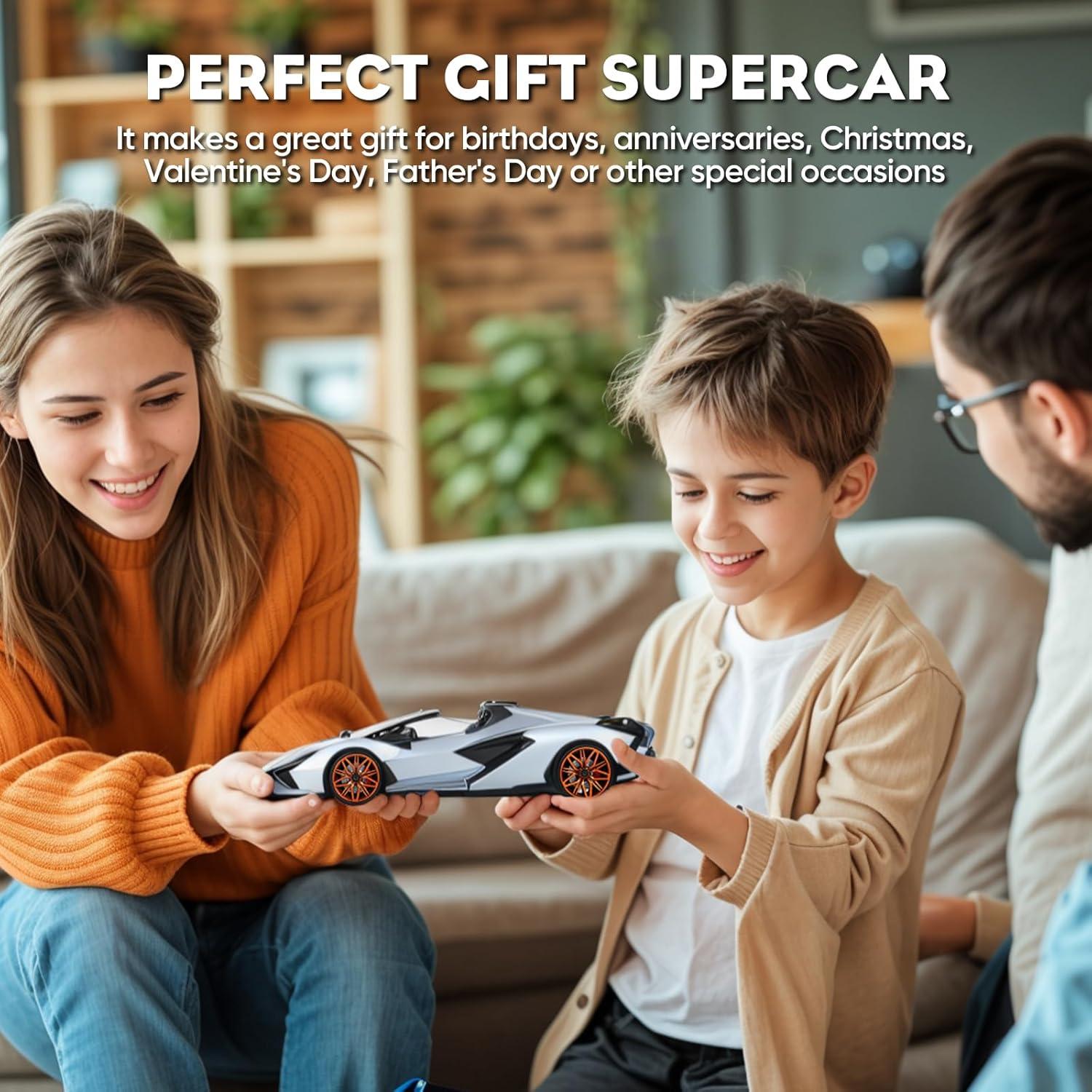 Coche de Control Remoto Lamborghini Sian 1:16 JIANFENGYUAN 12km/h