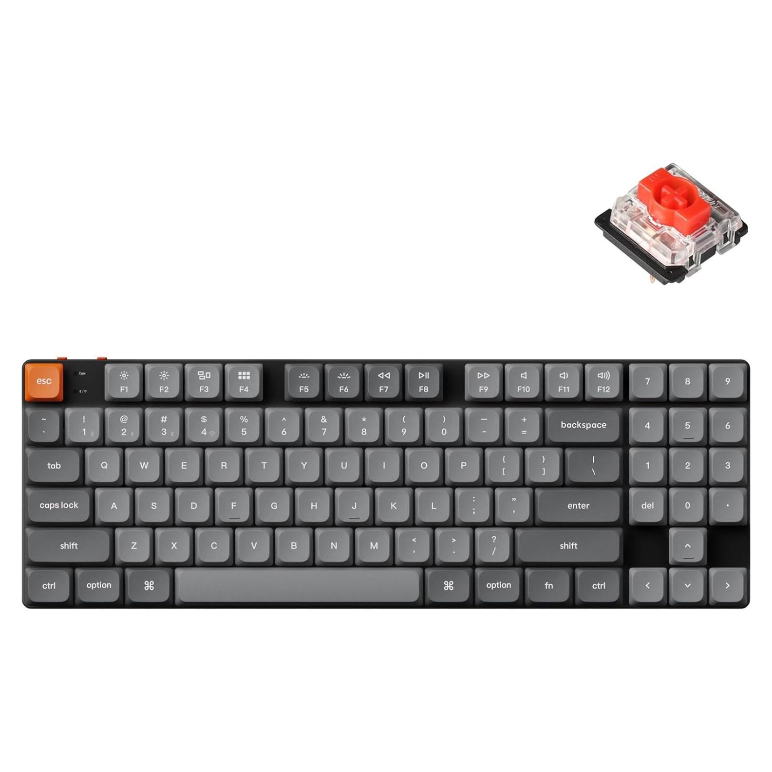 Teclado Mecánico Inalámbrico Keychron K13 Max TKL RGB