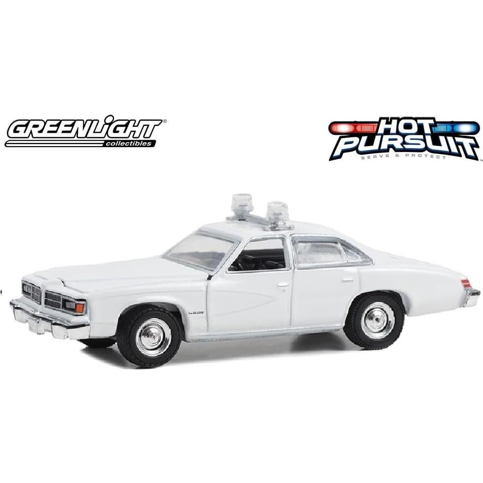 GreenLight 43014L Pontiac Lemans Enforcer 1:64 Diecast Blanco