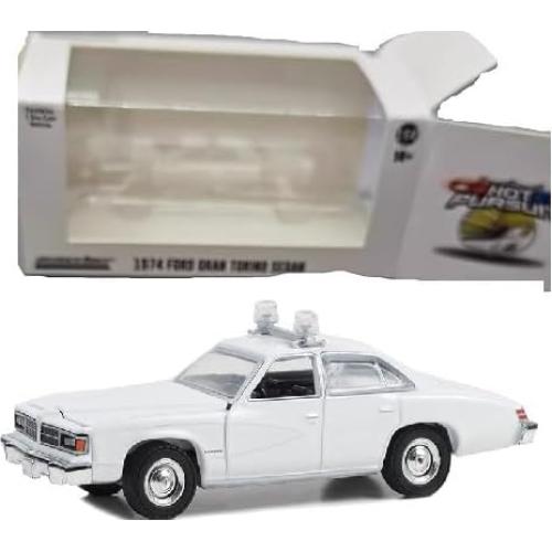 GreenLight 43014L Pontiac Lemans Enforcer 1:64 Diecast Blanco