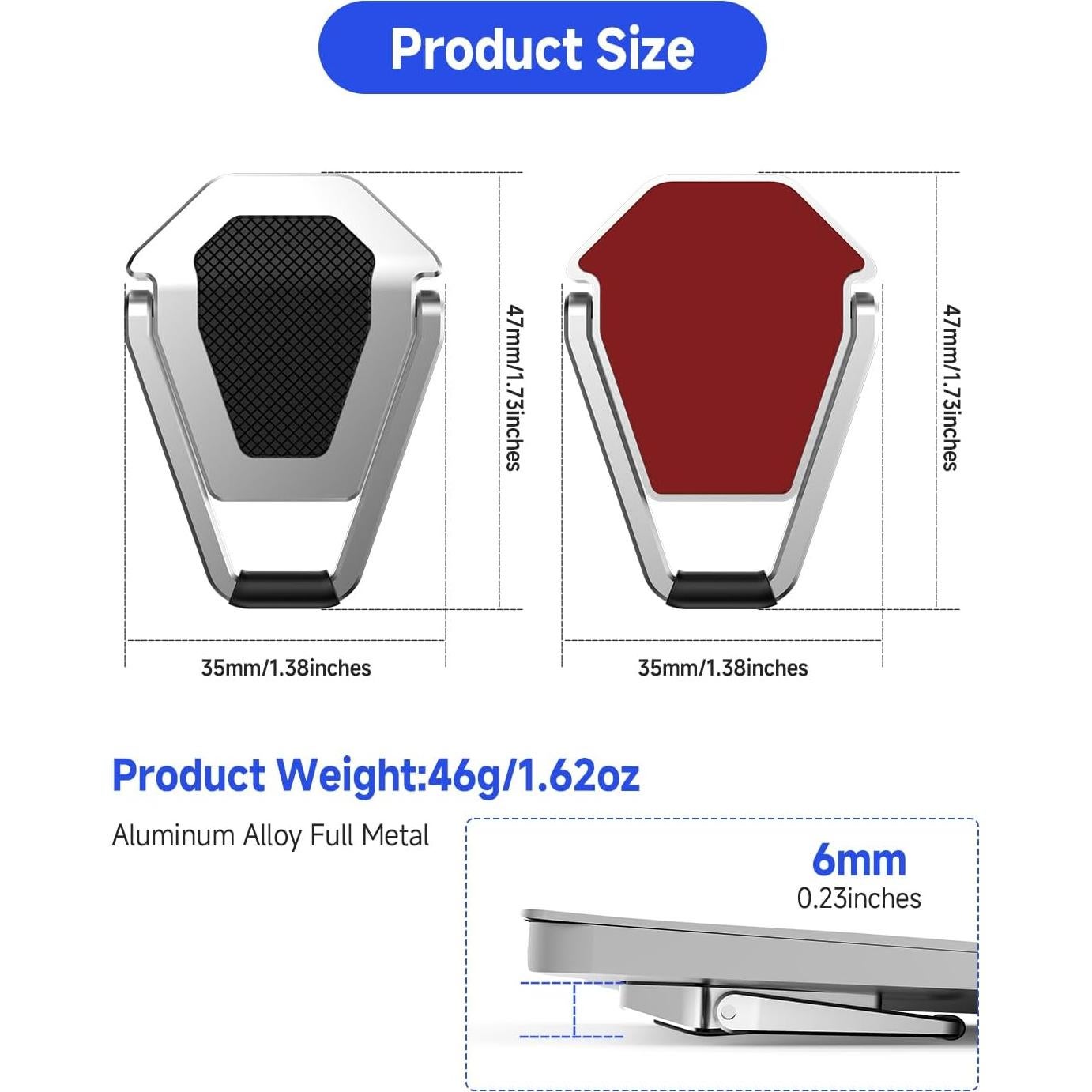 Soporte de Laptop Ergonómico HYDOOD Plegable 11.6-17" Plata