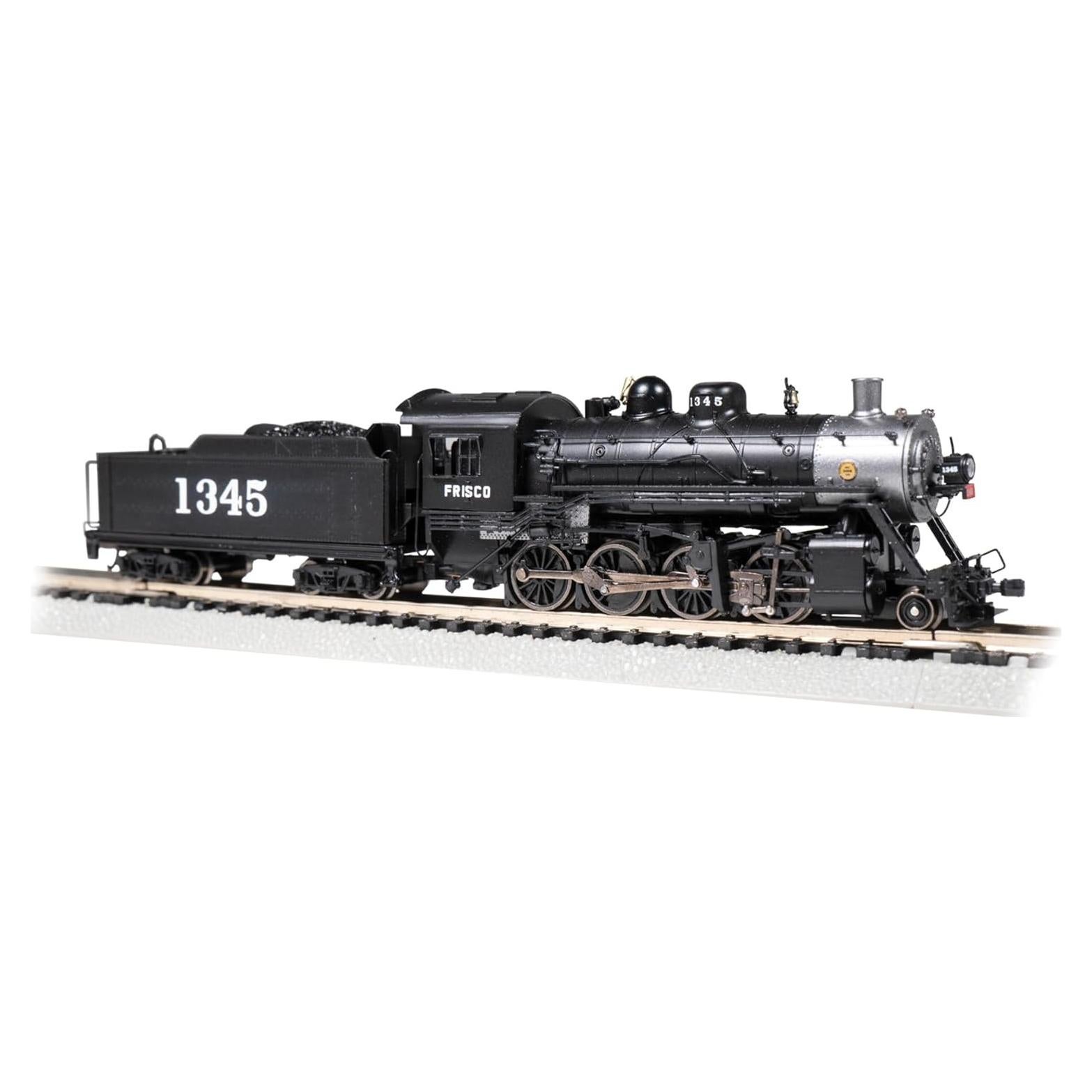 Locomotora Baldwin 2-8-0 DCC Bachmann Frisco #1345 Escala N