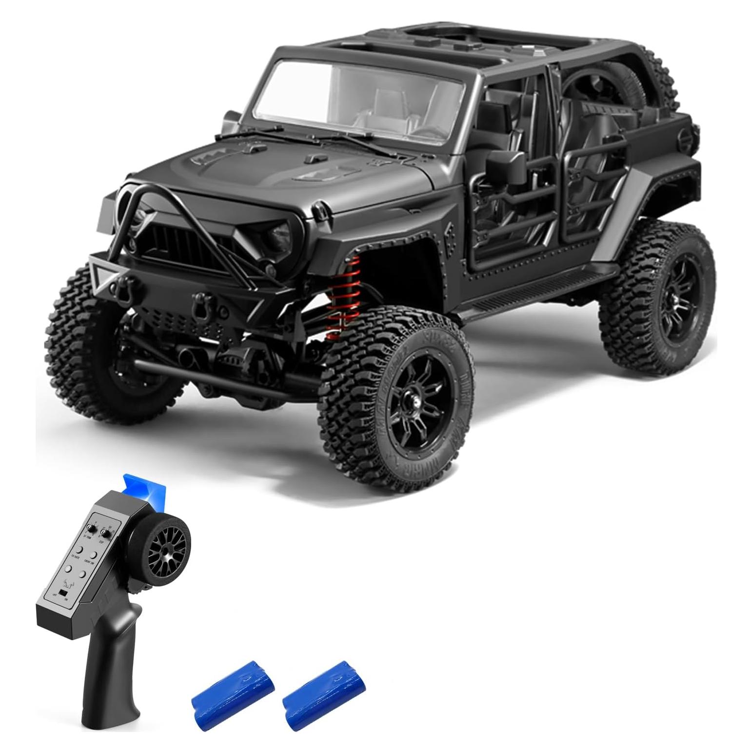 Coche RC GoolRC Crawler 1:12 4WD Todo Terreno con 2 Baterías