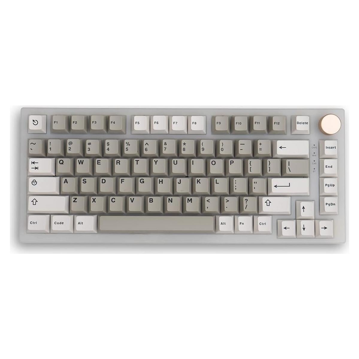 Juego de 121 Teclas Mecánicas Gliging Cherry Doubleshot Gris