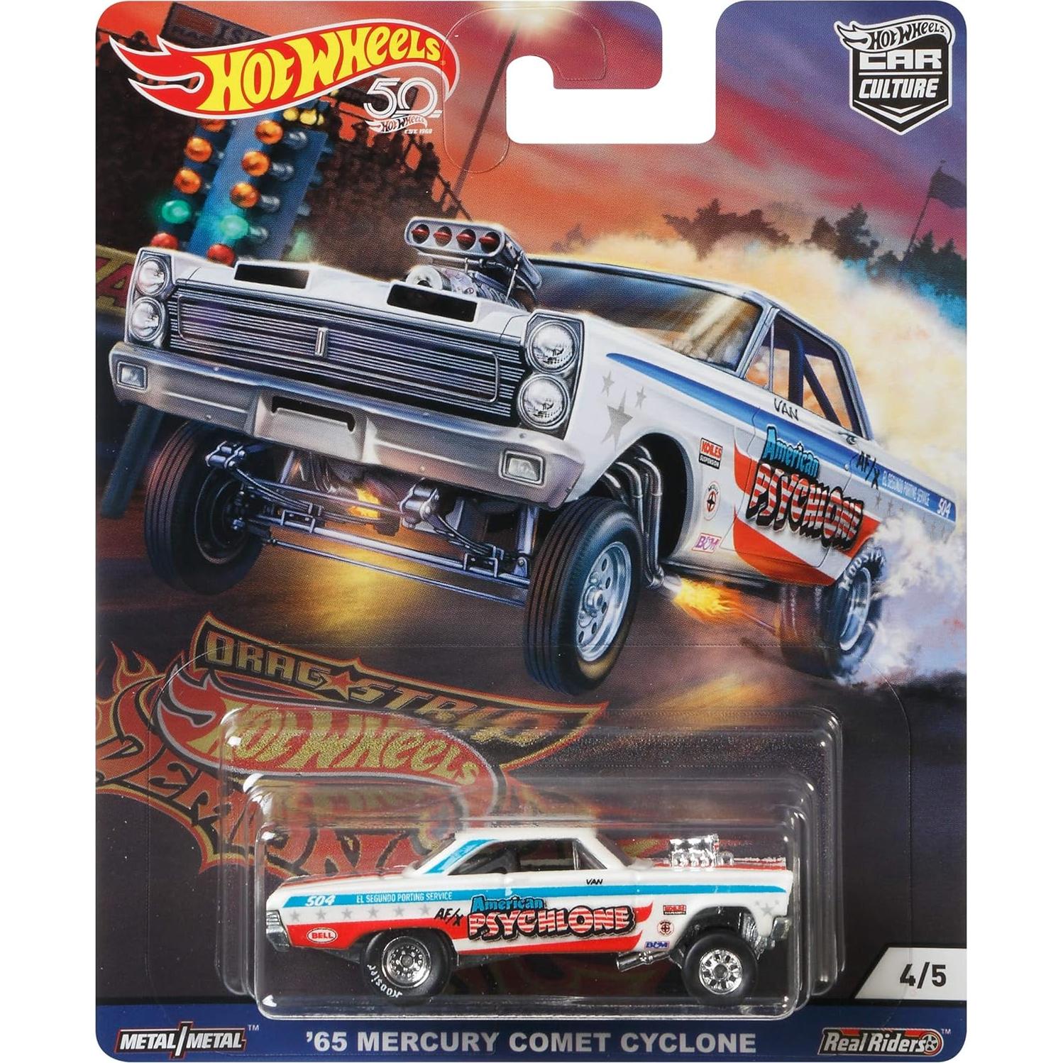 Hot Wheels 65 Mercury Comet Cyclone 1:64 Colección Premium