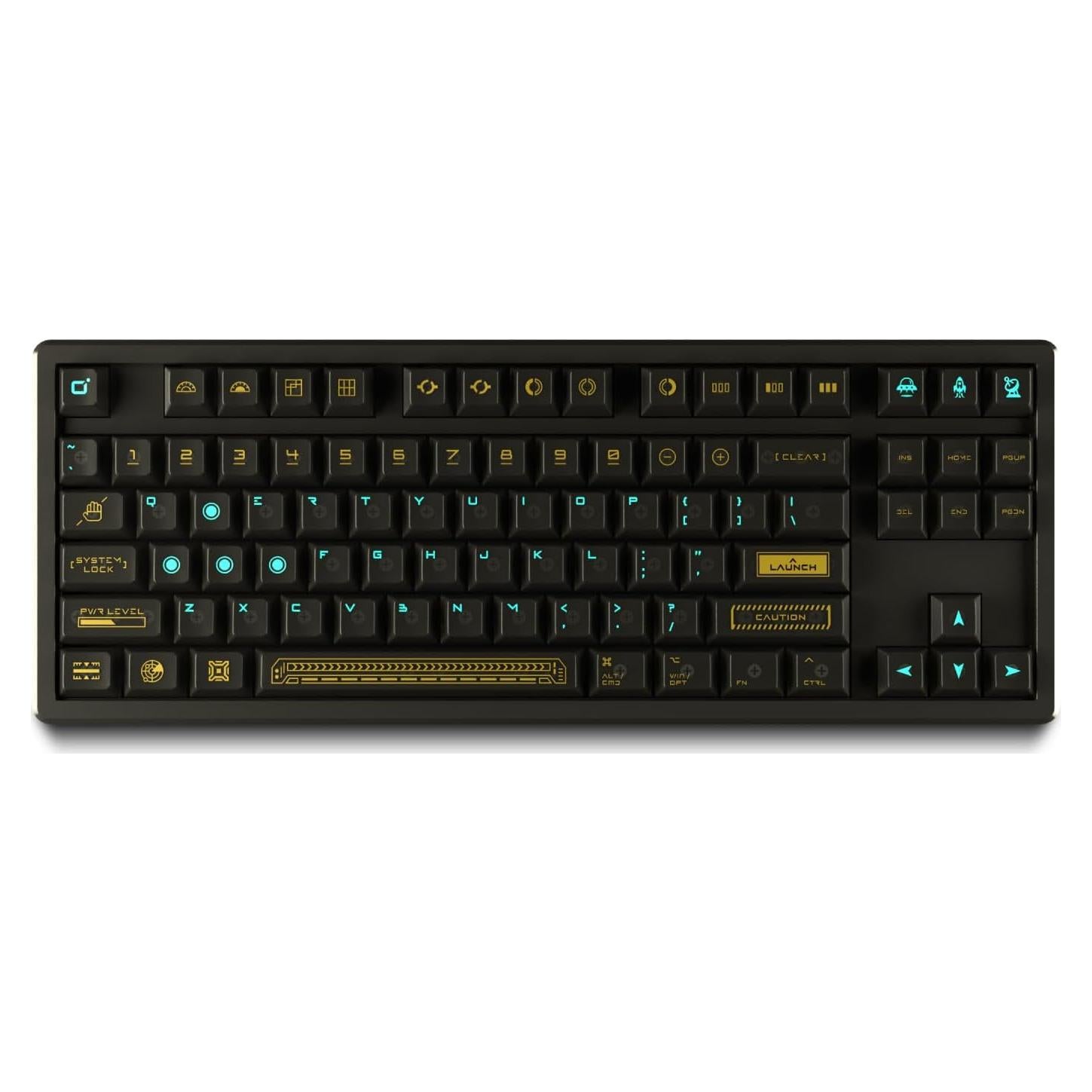 Conjunto de Teclas QKA KEEB RTO 95 Teclas Cherry PC Negro