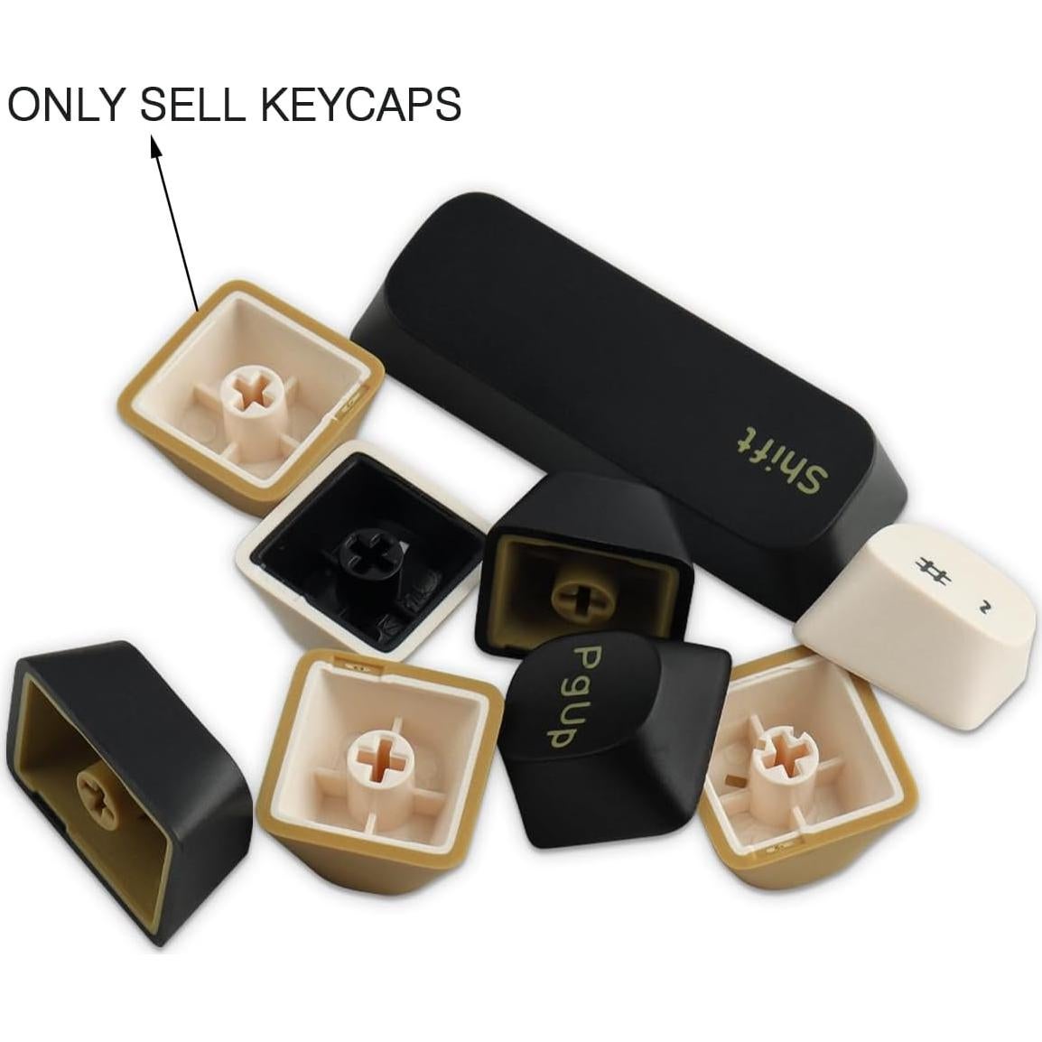 Conjunto de Teclas Mecánicas PBT Hyekit 172 Teclas Amarillo