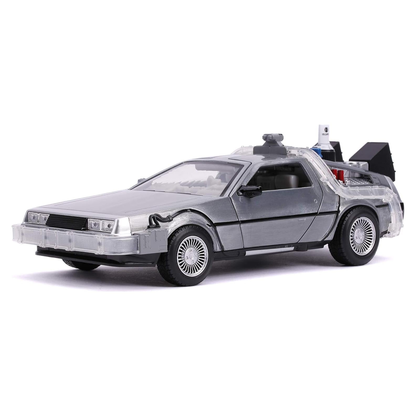 Juguete Diecast Jada 1:24 Máquina del Tiempo Regreso al Futuro