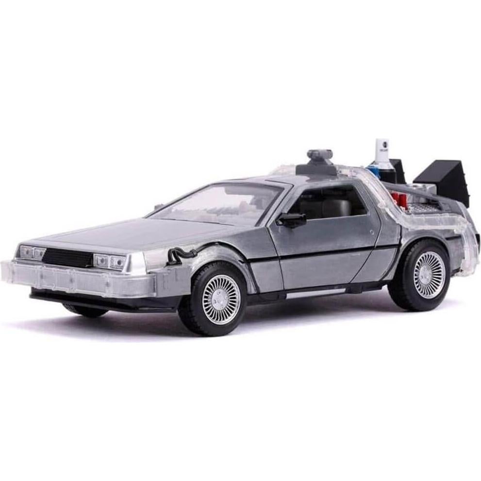 Juguete Diecast Jada 1:24 Máquina del Tiempo Regreso al Futuro