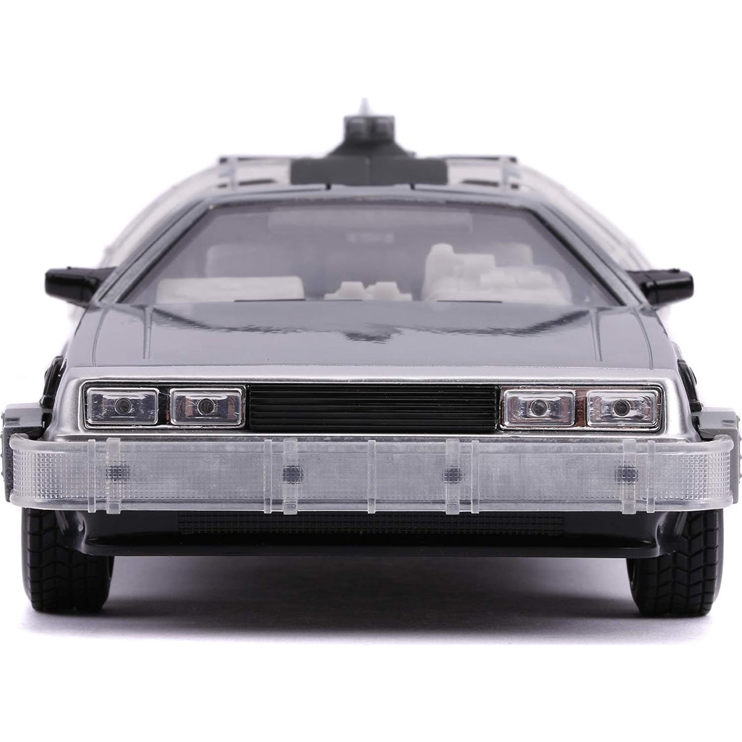 Juguete Diecast Jada 1:24 Máquina del Tiempo Regreso al Futuro