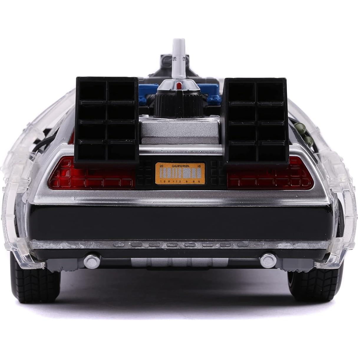 Juguete Diecast Jada 1:24 Máquina del Tiempo Regreso al Futuro