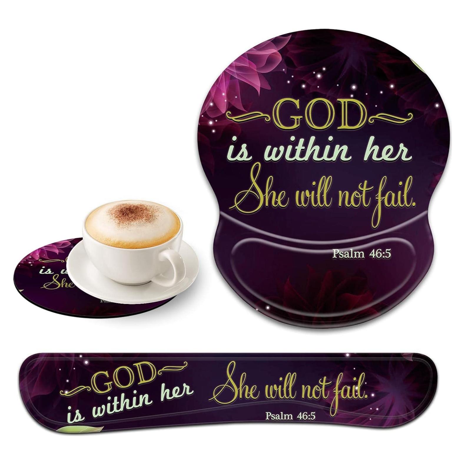 Juego de Almohadillas Ergonómicas CUISHAN para Teclado y Ratón