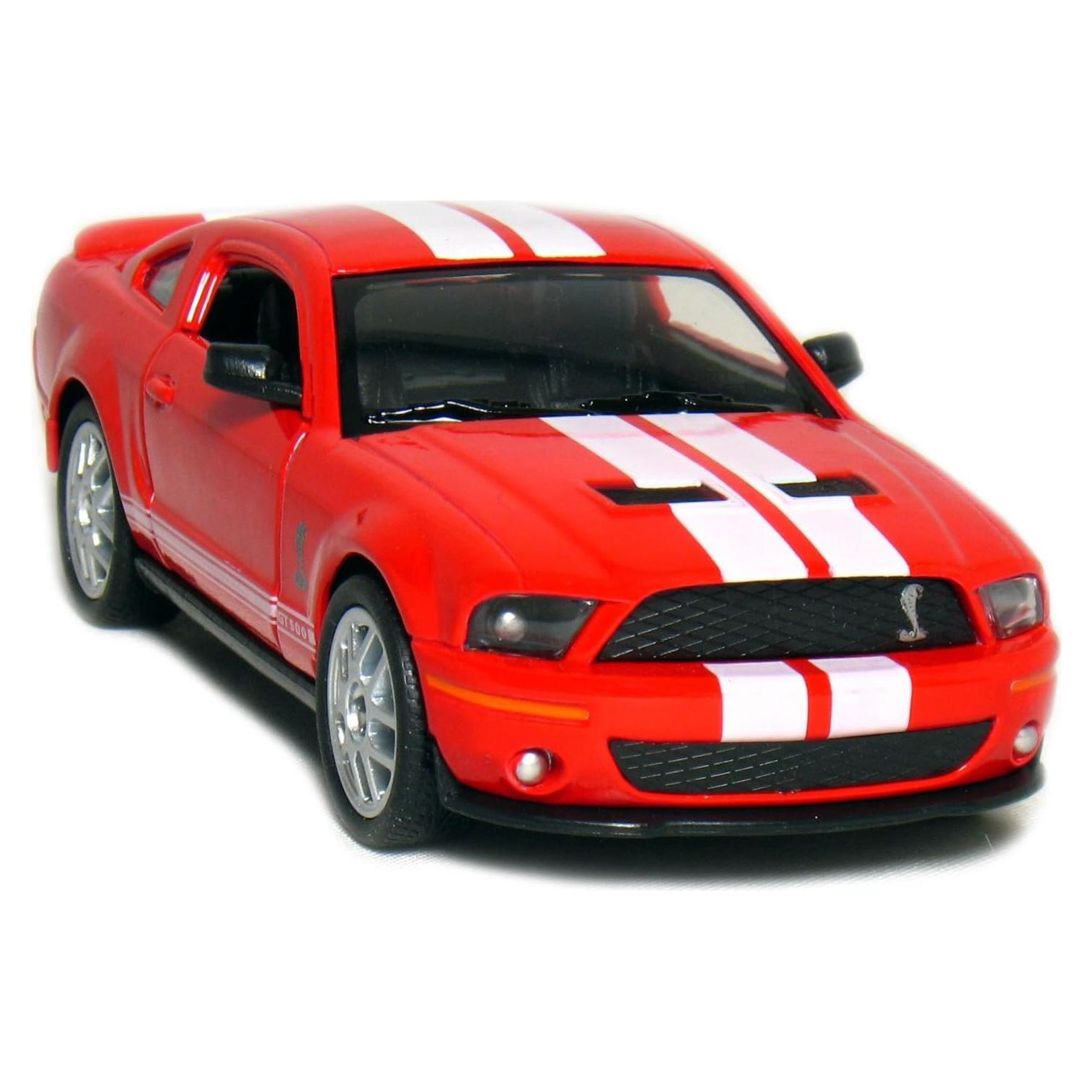 Modelo de Coche Muscle Ford Shelby GT500 2007 KiNSMART 1:38